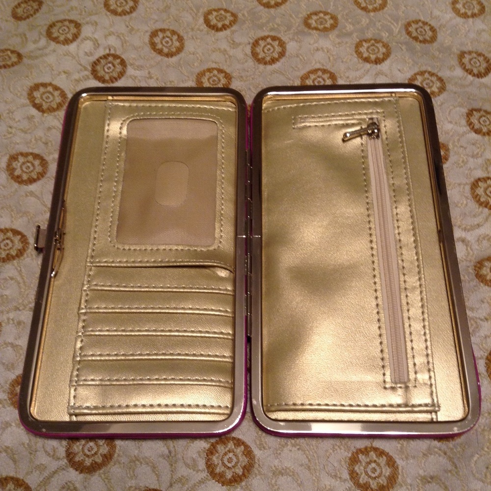 Pink new never used wallet